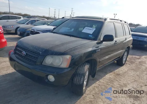 2002 Toyota Highlander Limited V6 from USA, damaged, VIN JTEGF21A320031869